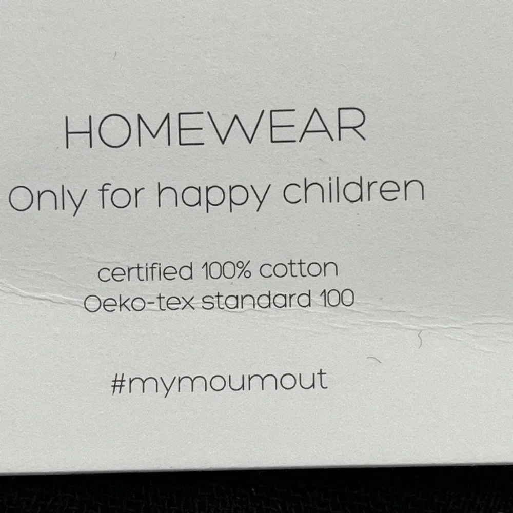 Moumout Paris Premium Black Cotton Fitted Crib Sheet 60–120 cm New